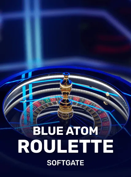 Blue Atom Roulette game tile